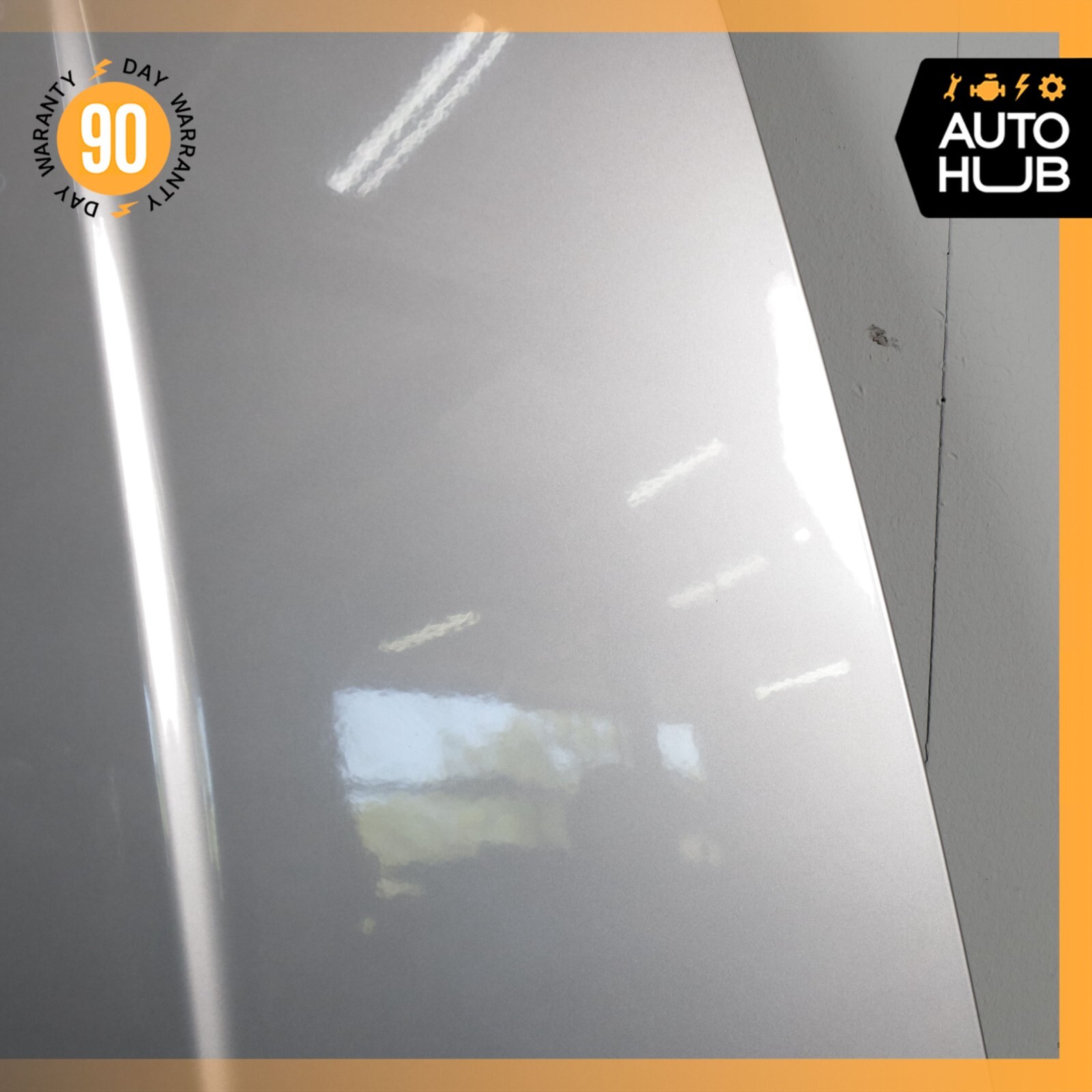 03-13 Maserati Quattroporte M139 Hood Bonnet Cover Panel Assembly Gray OEM