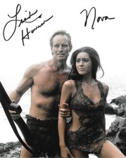 * LINDA HARRISON * signed 8x10 photo * PLANET OF THE APES * NOVA * COA 2