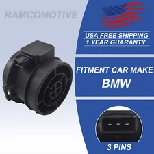 MAF Sensor Mass Air Flow Sensor for BMW 330Ci 330xi 530i X5 Z3 3.0L 2001-2006