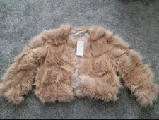 Gorgeous Cherry Koko Faux Fur Crop Jacket