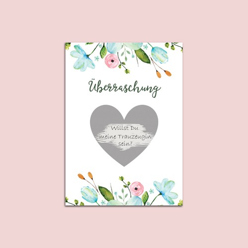 5 x Rubbelkarten "Überraschung Blumen", 5 x Überraschungskarten - Picture 7 of 7