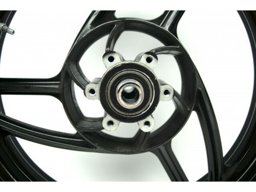 Rueda delantera usada MOTO GUZZI 1100 Sport negra GU30610301 Used frontwheel - Imagen 6 de 6