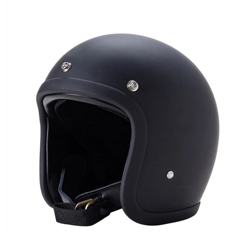 3/4 Open Helmet Jet Racer Vintage 500TX Motorcycle Helmet Scooter Riding Moto - Bild 25 von 36