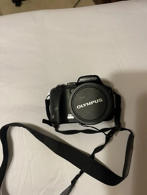 Olympus SP Series SP-560 UZ 8.0MP Digital Camera - Black For Parts