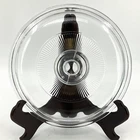 Corning Ware/Pyrex Clear Round Glass Lid (Ribbed) (7 1/4" Dia) (G-5-C A) USA