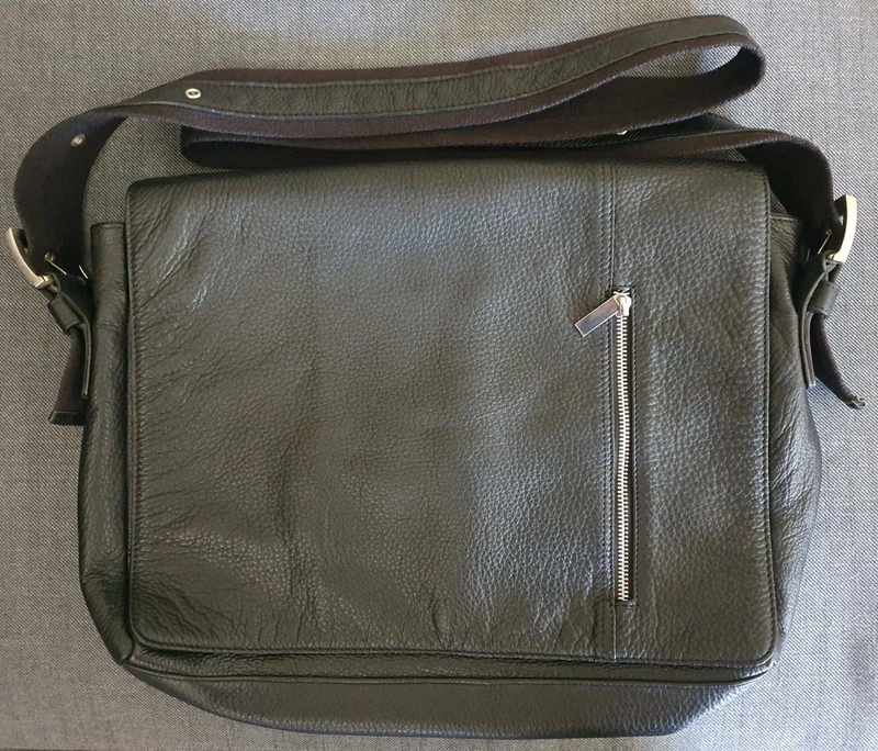 david jones mens leather bags