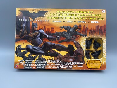 Batman Begins  Angriff der Schattenliga von Mattel Brettspiel Neu Sammler