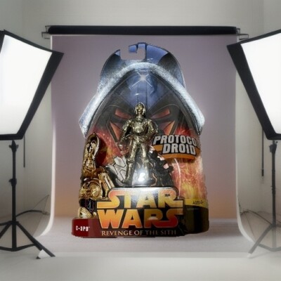 C-3PO 2005 STAR WARS Revenge of the Sith ROTS MOC #18