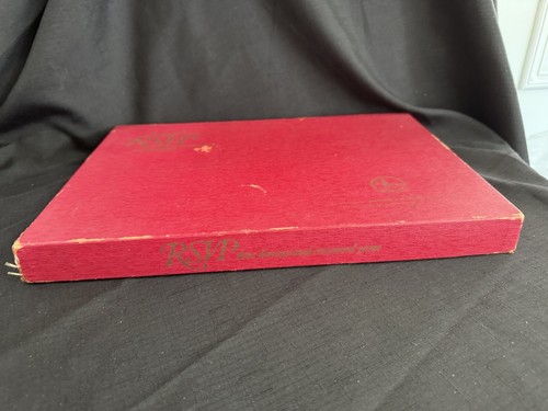 1966 Selchow & Righter Co Scrabble Brand RSVP 3D Crossword Game Complete Nice - Picture 11 of 13