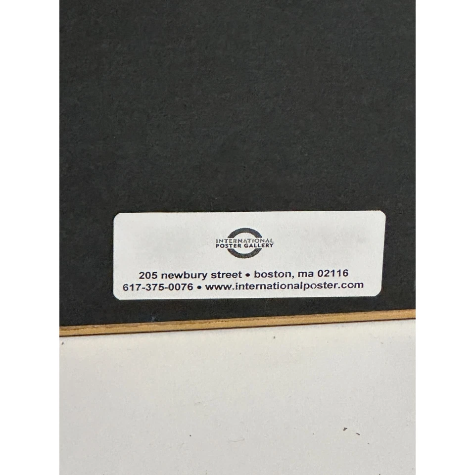 Rare 1905 Strobridge Lithograph Batter Up! Baseball Print by Anonymous - Image 4 of 4