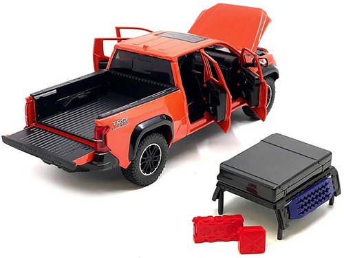 Toyota Tacoma TRD edición todoterreno naranja MiJo Exclusives 1:24 2024 - Imagen 3 de 3