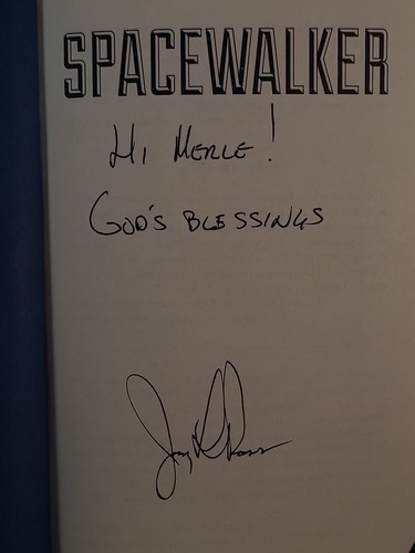 SIGNED Spacewalker by Jerry L. Ross 1st Edition - NASA Frequent Flyer - Foto 5 di 7