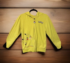 Pokemon Pikachu Hoodie With Ears Size Large Mad Engine