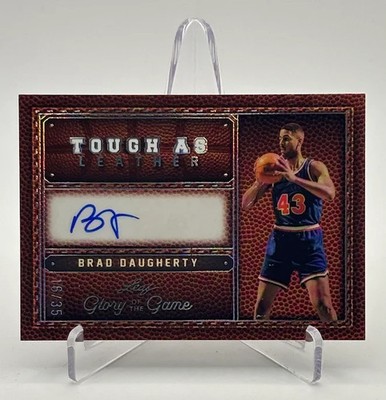 Brad Daugherty 2025-26 Leaf Glory Of The Game Silver SP Auto /35 ( Cavaliers )