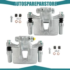 Rear Brake Calipers w/ Bracket Pair For 04-08 10-11 MITSUBISHI ENDEAVOR