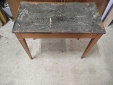 Vintage Organ Bench Measures 27in W x 23in T x 14in D MAKE OFFER 