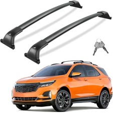All Aluminum Roof Rack Cross Bars Compatible with Chevy Equinox 2018-2024