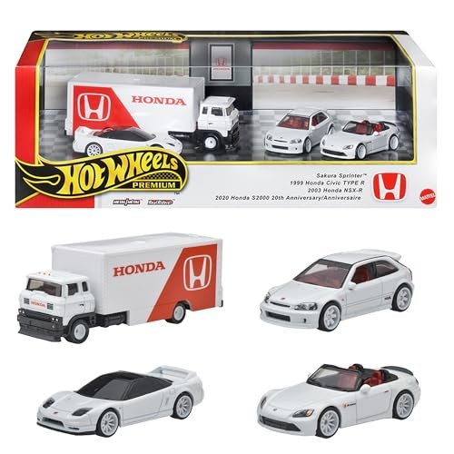 Hot Wheels Premium Collector's Set Assortment - Honda Type-R Heritage New