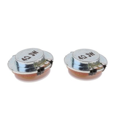 2Pieces Horn Plane Vibrationslautsprecher Novel Resonance Speaker 27mm