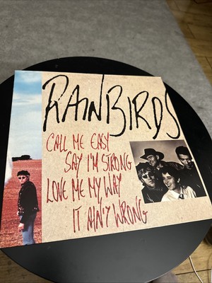 Rainbirds - Call Me Easy Say I'm Strong Love Me My Way It Ain't - 1989 Vinyl LP