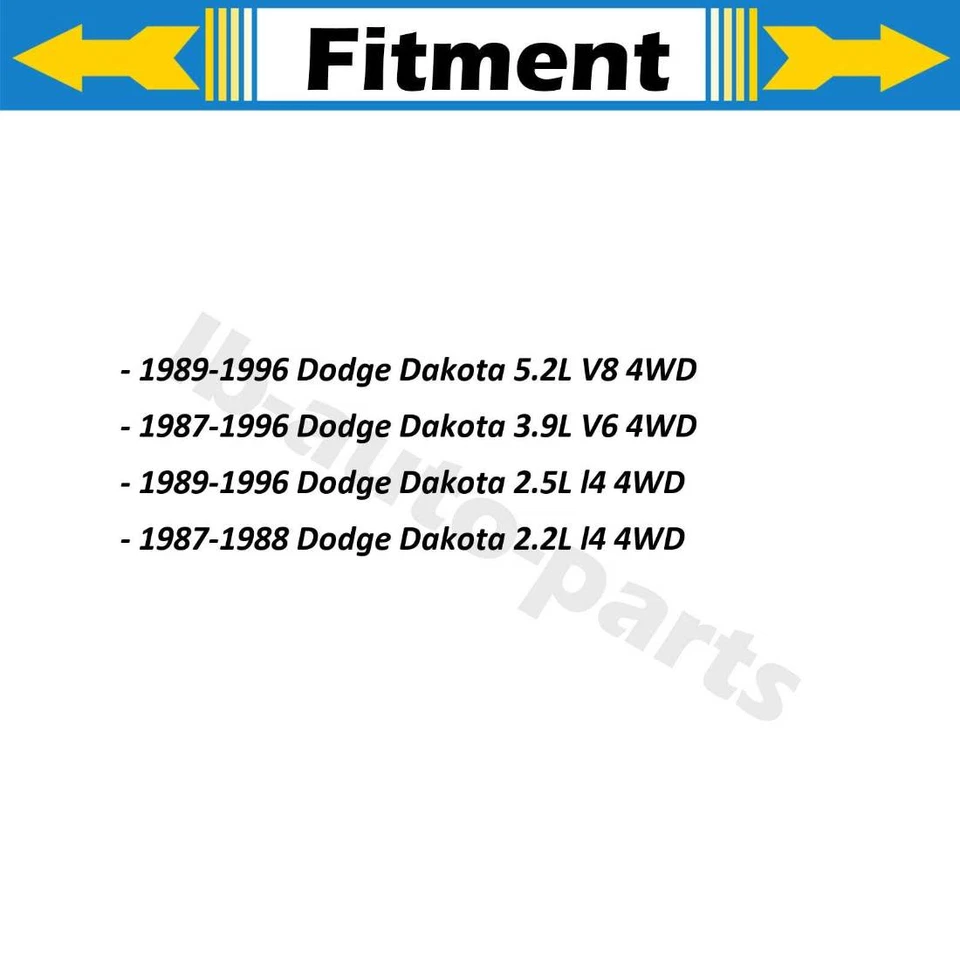 Для Dodge Dakota 1987-1988 полный привод оригинальный класс 2x передний рычаг холостого хода рычаг питмена - Изображение 2 из 4