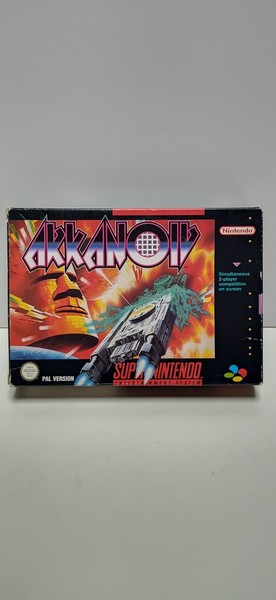 Arkanoid super nintendo snes ukv