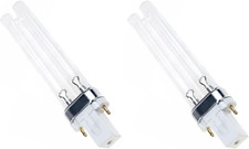 2-Bulbs Replacement Bulb for Sunsun JUP-01 9W UV Filter Pump 9 Watt