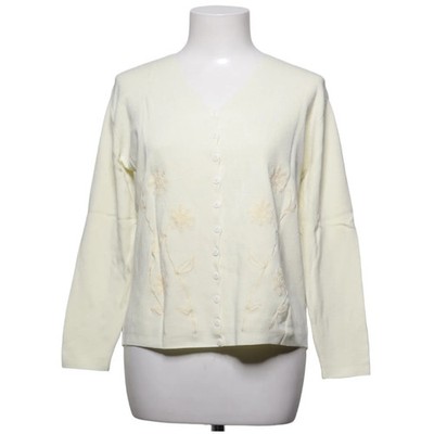 Jia Jia, Strickjacke, Damen, Größe: L, Gelb, Blumen #1XJ