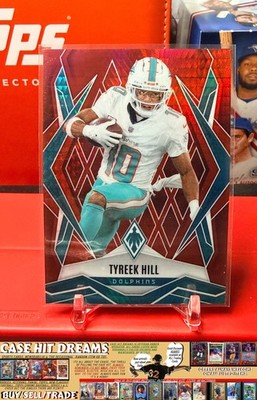 2025 Panini Phoenix Tyreek Hill Red Hyper Prizm #/399 #43