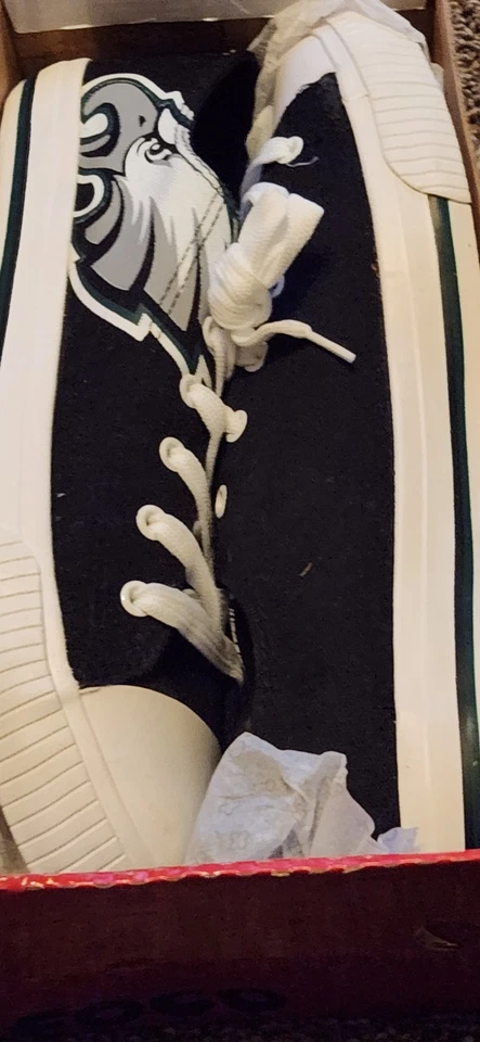 NUEVO FOCO NFL Philadelphia Eagles Para hombres 11 Zapatillas bajas Zapatos   Foto 2 de 4