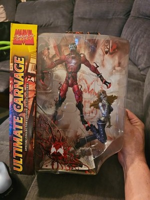 NEW 2005 DIAMOND SELECT MARVEL SELECT ULTIMATE CARNAGE ACTION FIGURE SEALED VHTF