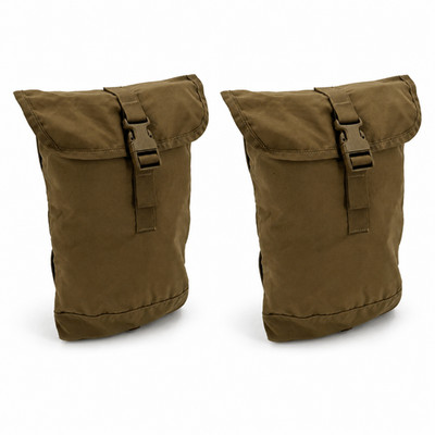Lot of 2 USGI Military Hydration Pouch Sustainment GP USMC MOLLE Coyote VGC