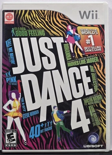 Just Dance 4 (Nintendo Wii, 2012)