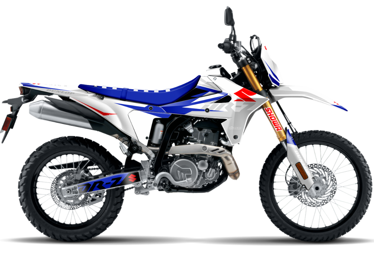 左用　50SS AD PROTO装着　TOUR GORGE Suzuki DR-Z4S DR-Z4SM 2025 2026 DRZ 4 S SM Graphics decals