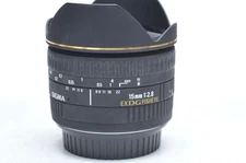 Sigma 15mm F2 8 EX DG Diagonal Fisheye for Canon EF