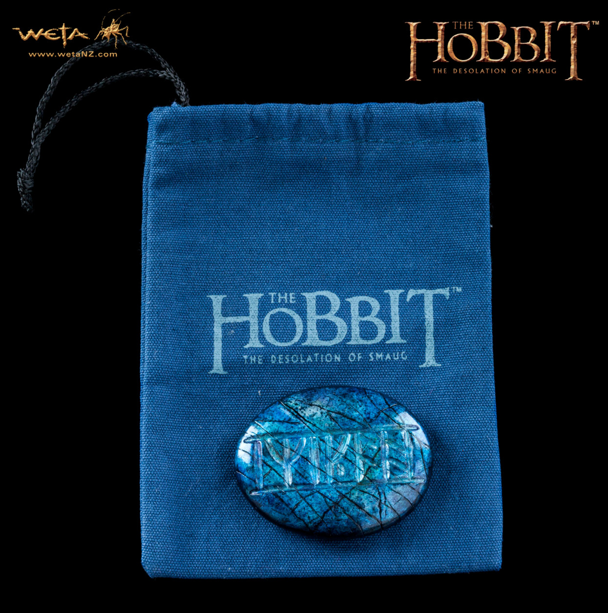 Weta The Lord of The Rings Kili's Rune Stone (The Hobbit) Prop Replica