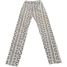 RARE Vtg 80s Wrangler Aztec Geometric Print Jeans Made in USA Womens Size 7 x 36