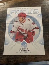 2024-25 SP Authentic Blue Freshman Focus Scott Morrow #FF-48 RC