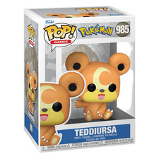 Funko POP! Figura Vinilo Juegos Pokémon Teddiursa 985