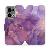 HandyhüLle Mit Klappe FüR Oppo Reno13 Mobiwear Case Cover Schutz HüLle Violett