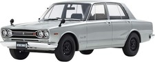 samurai 1/18 Nissan Skyline 2000GT-R PGC10 Silver KSR18050S