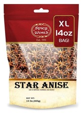 Star Anise 14 Oz Bulk Bag Premium Quality Whole Pods Chinese Star Anise P...