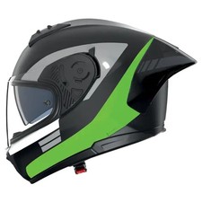 CASCO INTEGRALE NOLAN N60-6 SPORT CONTRASTO 358 NERO VERDE FLUO LUCIDO TAGLIA M