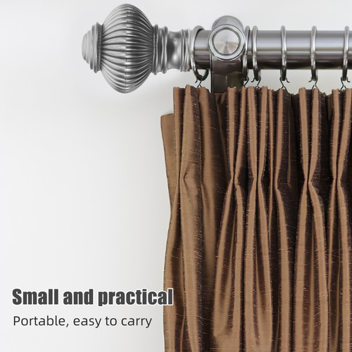  2 Stück Gardinenstangenabschlüsse: Kunststoff Gardinenstangenendkappen - Gardinenstangenendkappe - Bild 2 von 12