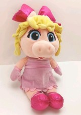 Disney Store Muppet Babies Miss Piggy Plush 13.5" Disney Junior Stuffed Toy