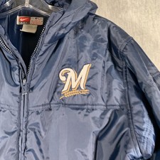 Nike Milwaukee Brewers MLB Jackets for sale | eBay