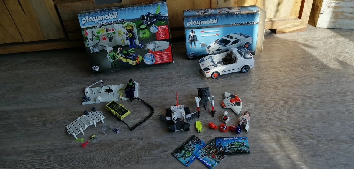Playmobil Top Agents 5086 4876 Bonus