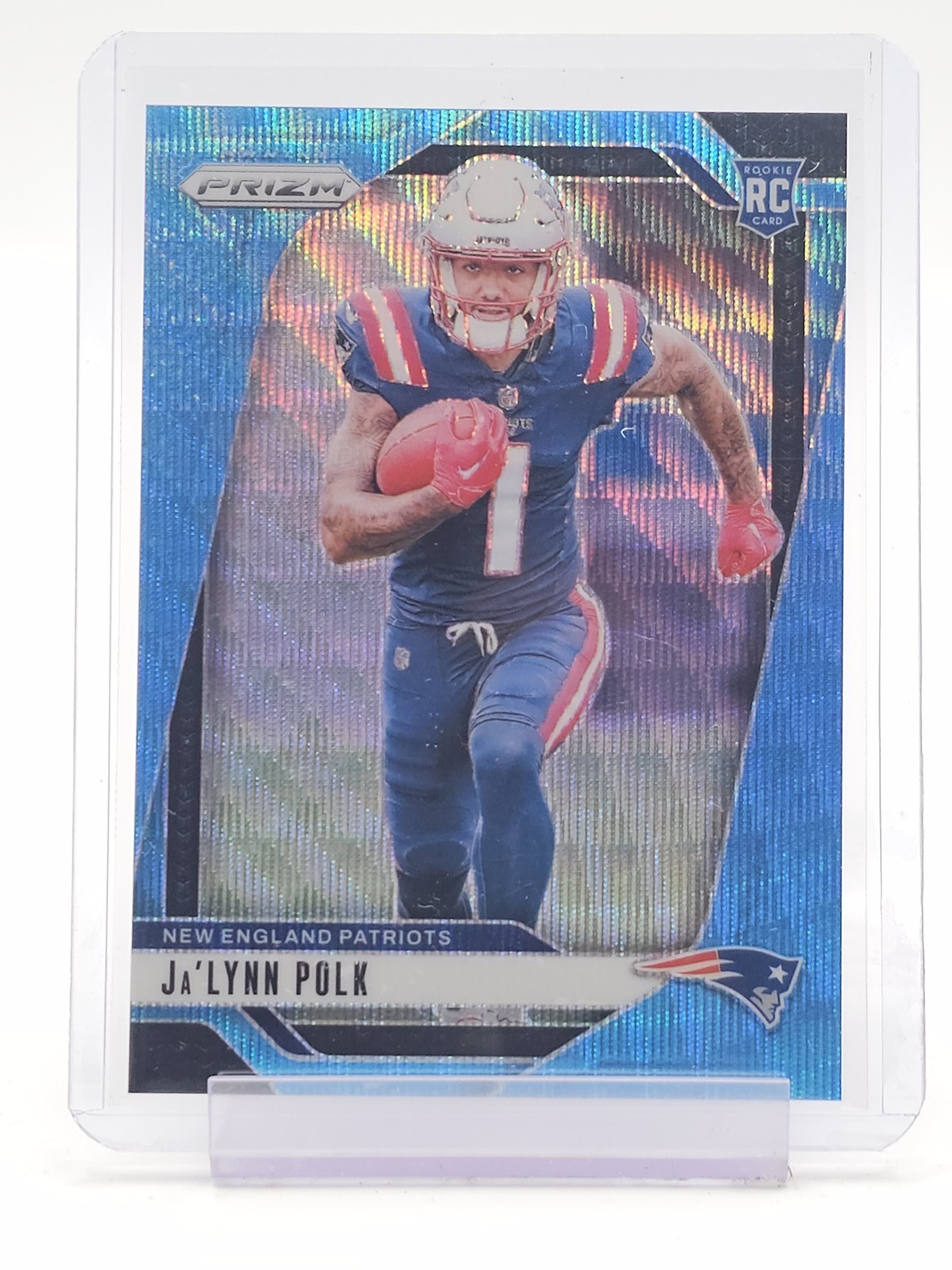 Ja'Lynn Polk Panini Prizm #339 Blue Wave