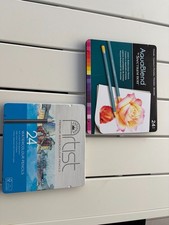 Watercolor Pencil Sets - 24 Pieces Each 2
