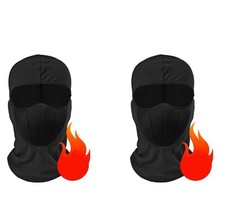 X2 Of Summer Tactical Balaclava Mask Motorcycle Motorbike Face Under Helmet UV
